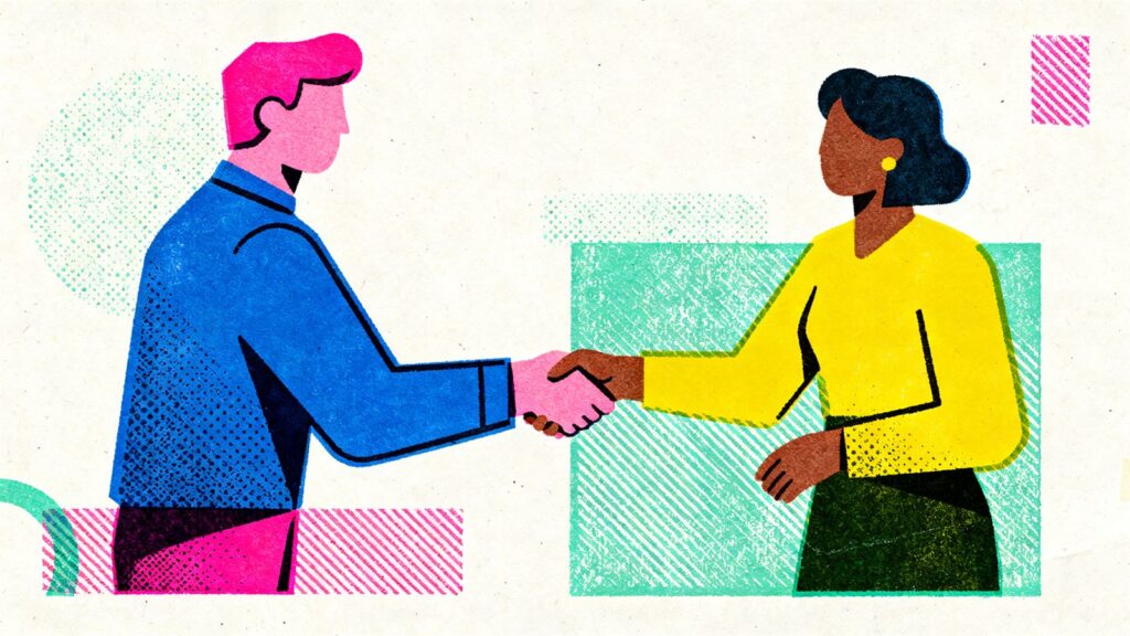 empresario revisando cotización de página web en laptop