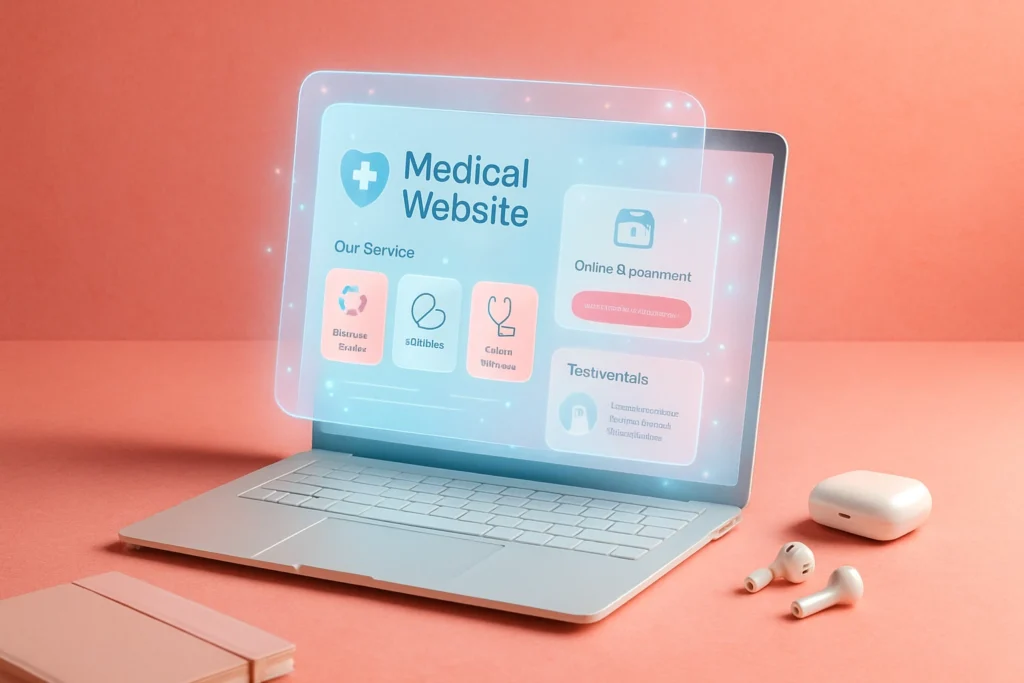 paginas web para doctores, desarrollo web para médicos, citas medicas online